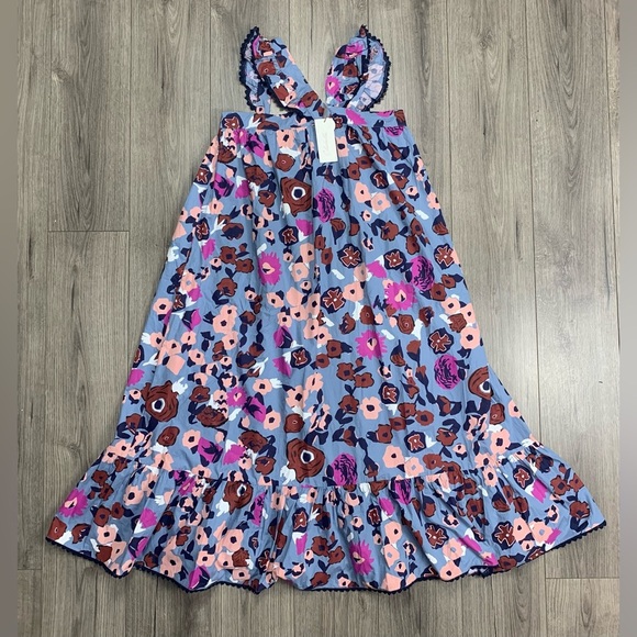 CLEOBELLA hedy midi dress in‎ Waterlily purple multi Sz Large NWT - Picture 7 of 16